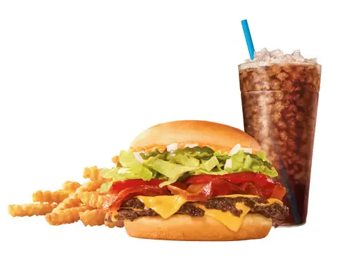 Bacon Deluxe Double SONIC Smasher Combo