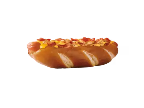 Sonic Cheesy Bacon Pretzel Dog