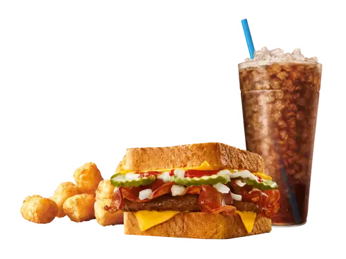 Cheesy Bacon SONIC Stack Combo
