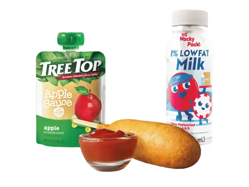 Sonic Corn Dog Wacky Pack