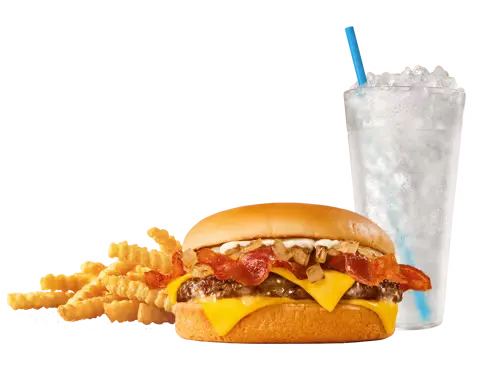 Sonic Garlic Butter Bacon Cheeseburger