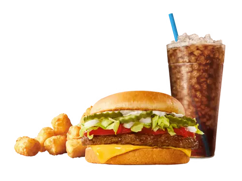SONIC Cheeseburger Combo