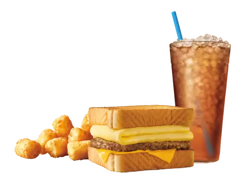 Sonic Sausage Breakfast TOASTER Combo