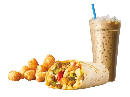 SuperSONIC Breakfast Burrito Combo