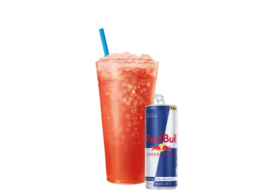 Sonic Blood Orange Recharger with Red Bull