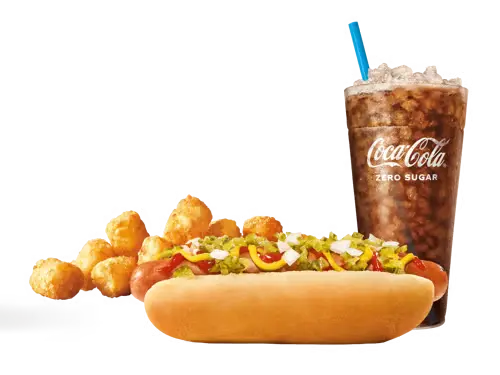 Sonic All American Hot Dog Combo