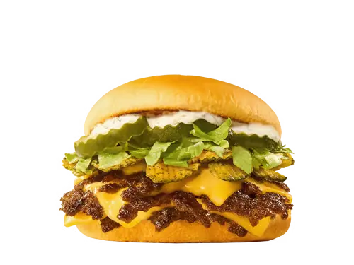Big Dill Triple SONIC Smasher Burger
