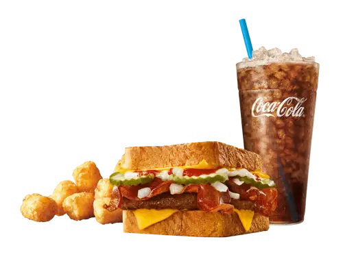 Cheesy Bacon Sonic Stack Combo