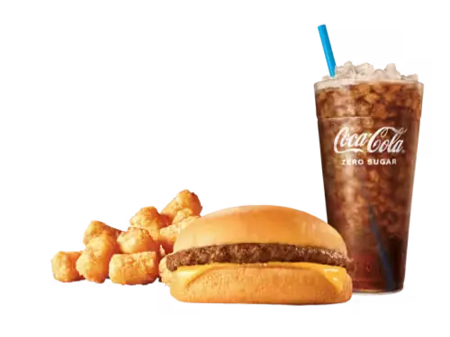 Sonic Plain Cheeseburger Combo